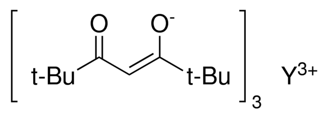 Yttrium(III) tris(2,2,6,6-tetramethyl-3,5-heptanedionate) - CAS: 15632-39-0